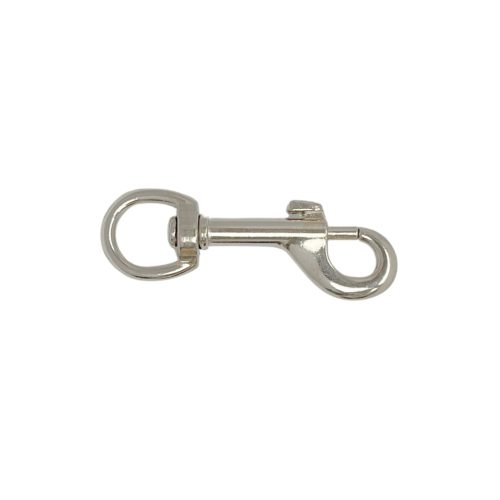 KARABINER DÍSZES RUGÓS    65 MM    ACÉL EAST G.