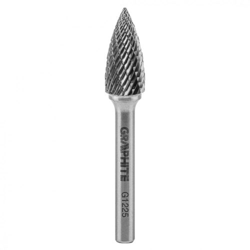 TURBÓMARÓ KEMÉNYFÉM CSÚCSÍVES 12*25*6 G- GRAPHITE