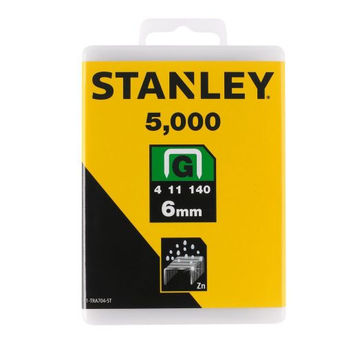 TŰZŐKAPOCS G TIP. 6MM 5000DB  - STANLEY 1-TRA704-5T