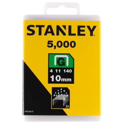 TŰZŐKAPOCS G TIP.10MM 5000DB  - STANLEY* 1-TRA706-5T