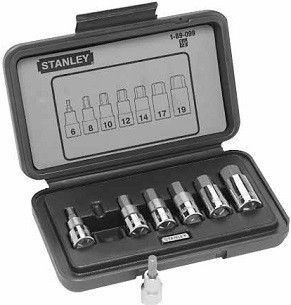 IMBUSZ DUGÓKULCS KLT. 7R. 1/2  STANLEY* 1-89-099