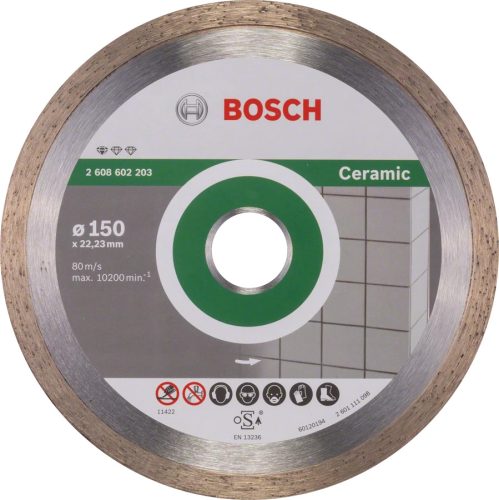 GYÉMÁNT VÁGÓTÁRCSA CSEM-PAD.BOSCH 150Q 2608602203