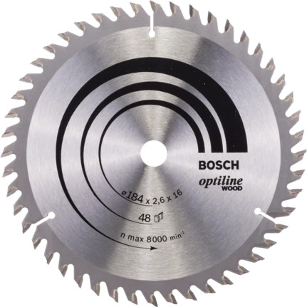 KŐRFŰRÉSZLAP VIDIA184X2,6X16MM 48F.BOSCH 2608641181