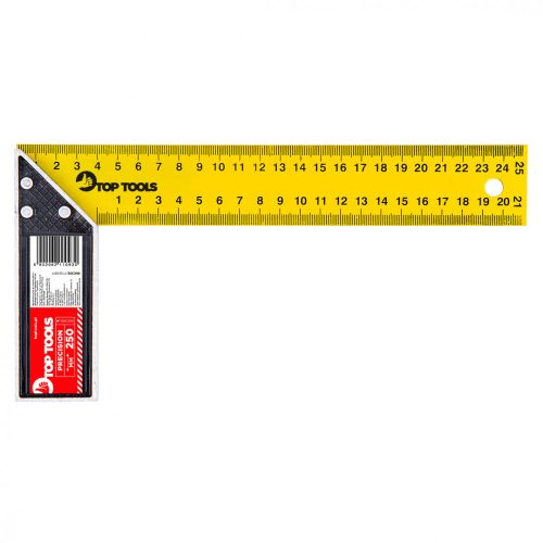 DERÉKSZÖG   250MM   FÉM TOP TOOLS