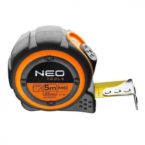 MÉRŐSZALAG   5M/25MM MÁGNESES NEO TOOLS