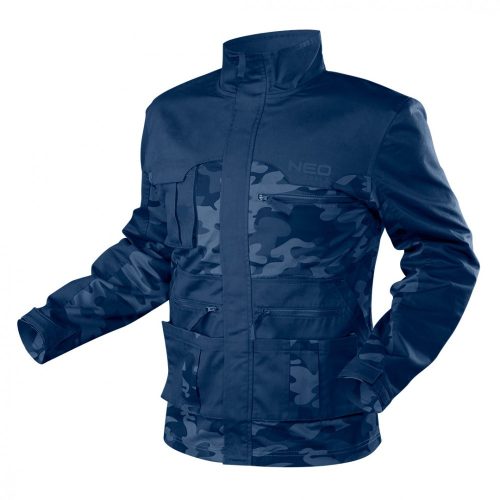 MUNKARUHA KABÁT CAMO NAVY L/52 81-213-L NEO TOOLS